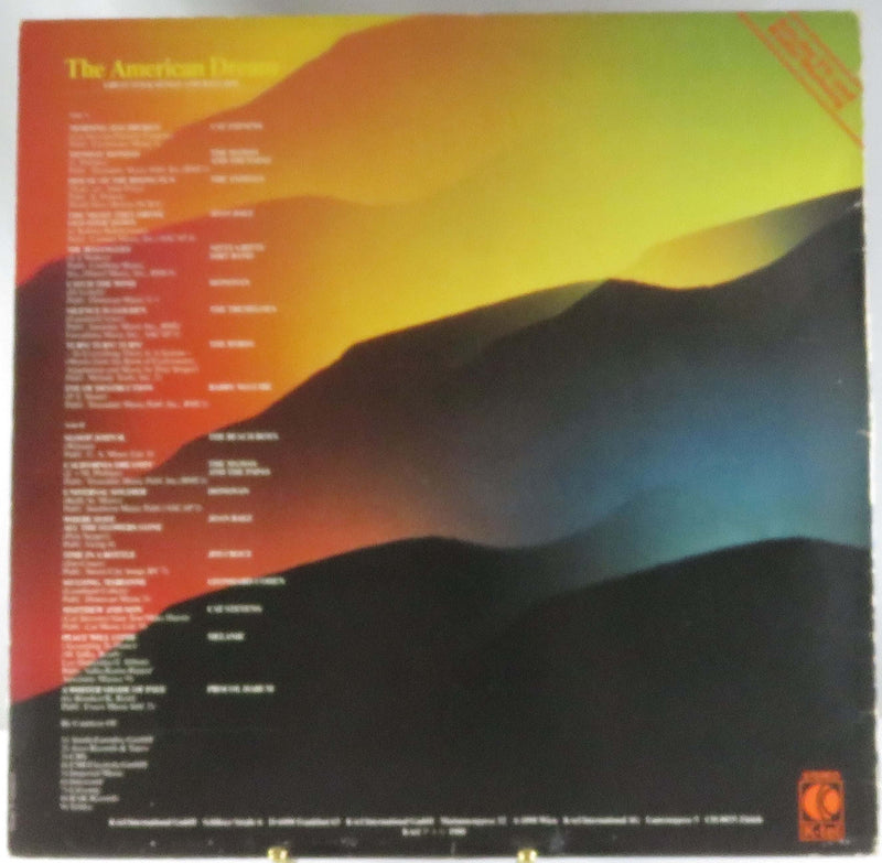 American Dream Great Folk-Songs and Ballads Various Artists Swiss K-tel Records TG 1307 Vinyl Album