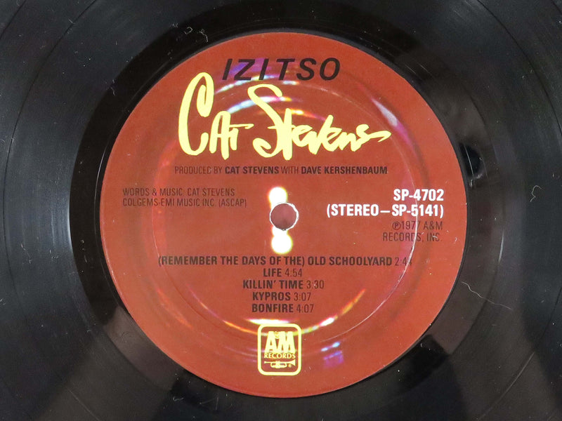 Cat Stevens IZITSO Gatefold 1977 A&M Records Monarch Pressing No Insert SP-4702
