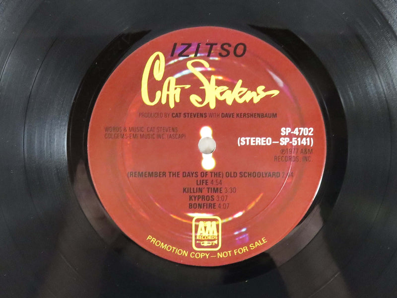 Cat Stevens IZITSO Promotional Copy 1977 A&M Records Monarch Pressing SP-4702 Vinyl Album