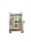 Art Deco Benrus Shock Proof Tank Watch 14K Reinforced Multi Hinged Watch Case