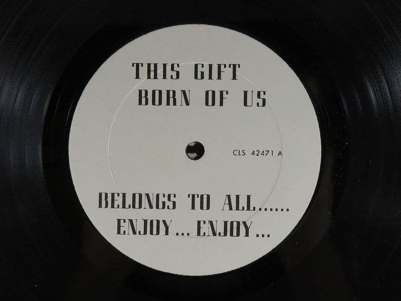 Cat Stevens This Gift Born of Us Belongs To All Enjoy Enjoy 1972 CLS 42471 Vinyl Album