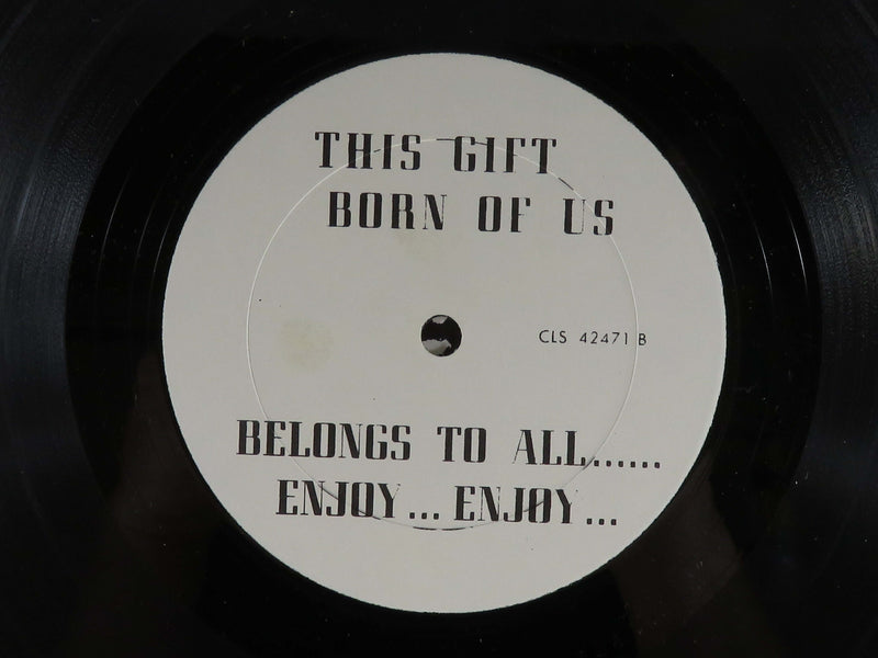 Cat Stevens This Gift Born of Us Belongs To All Enjoy Enjoy 1972 CLS 42471 Vinyl Album