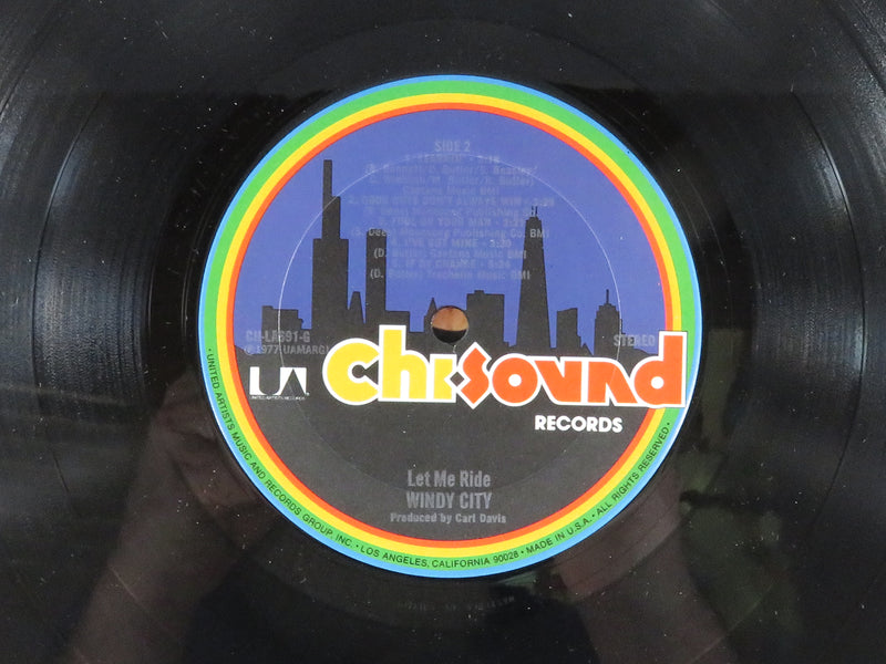 Windy City Let Me Ride UA Chi Sound Records CH-LA691-G 1977 Terre Haute Vinyl Album