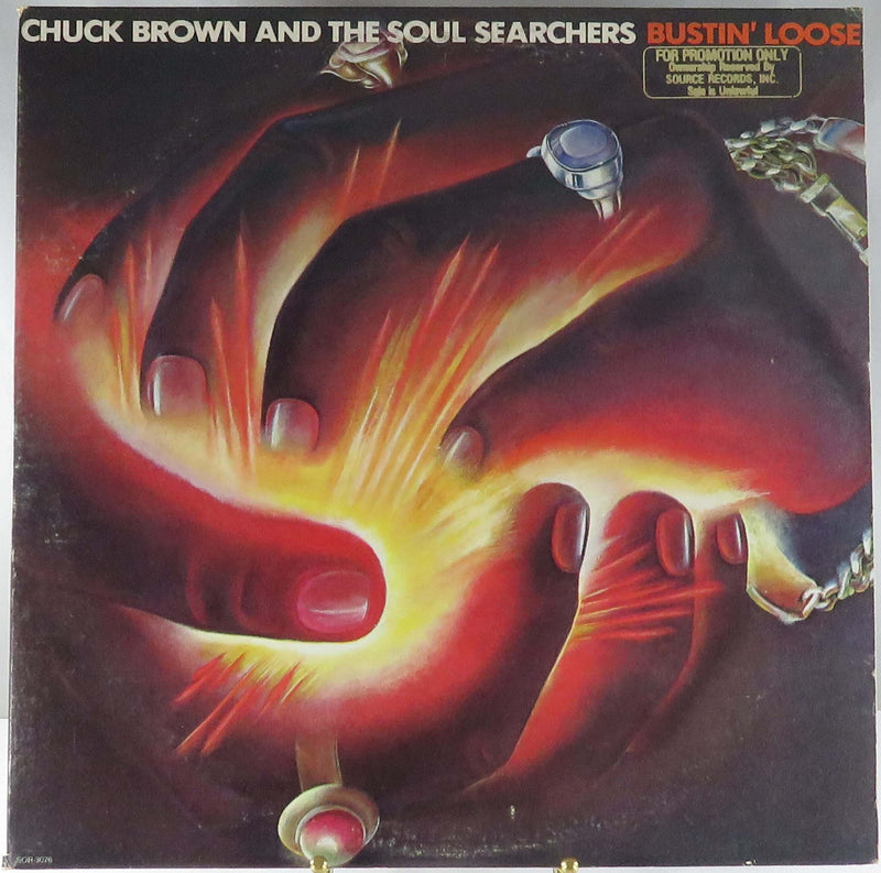 Chuck Brown and the Soul Searchers Bustin' Loose Source SOR-3076 Promo Pinckneyville Vinyl Album