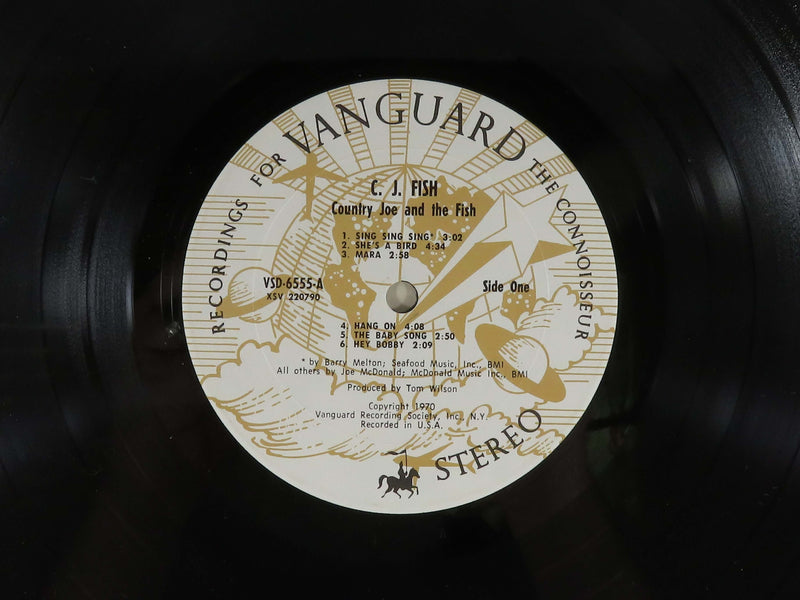 C.J. Fish Country Joe and the Fish 1970 Vanguard Records VSD-6555 Vinyl Album