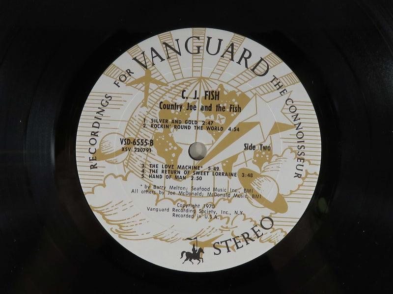 C.J. Fish Country Joe and the Fish 1970 Vanguard Records VSD-6555 Vinyl Album