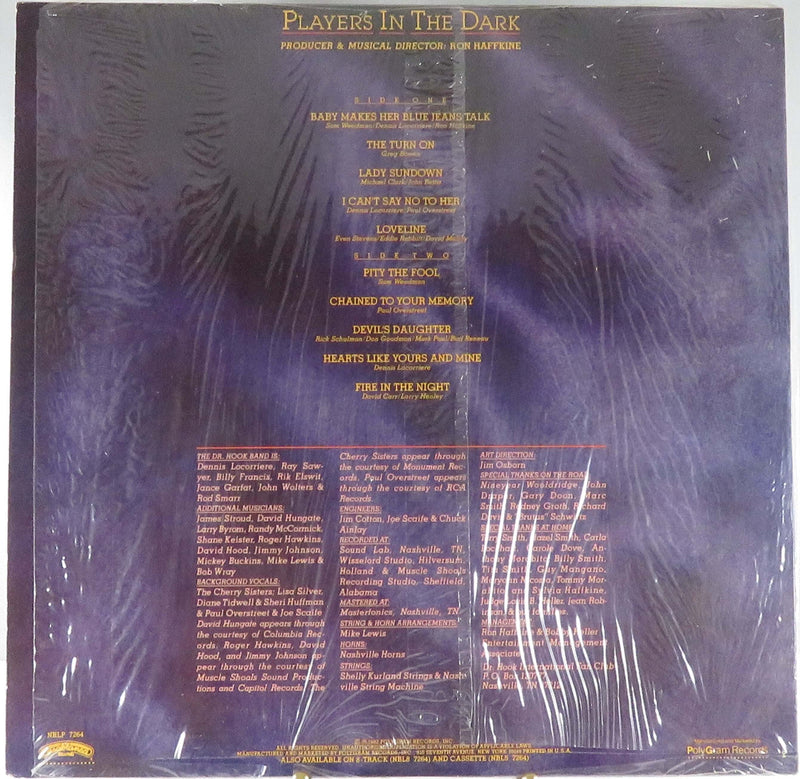 Dr. Hook Players in the Dark 1982 Casablanca Records NBLP 7264 53 Pressing Vinyl Album
