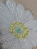 White Blooming Flower Ink & Paint Cloth Original Antique Japanese Woodblock Print product image for Just Stuff I Sell, clear front view, neutral background, original listing photo, optimized descriptive alt text, centered composition variant 4