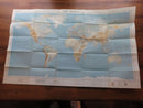 1937 Around The World Program Map American Geographical Society product image for Just Stuff I Sell, clear front view, neutral background, original listing photo, optimized descriptive alt text, centered composition variant 2