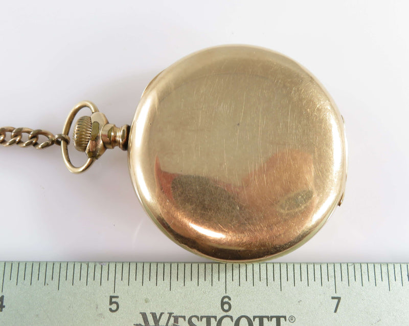 c1899 Waltham Riverside Pocket Model 1888 Watch 15 Jewel Size 16s For Parts Repair