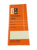 1956 ITW Trigonometry Tables and Involute Functions Illinite Division — front view