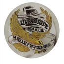 Live to Rid Ride To Live Harley Davidson 6 x Metal Coasters in Original Tin — Collectibles:Transportation:Motorcycles:America