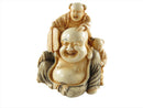 Vintage Resin Netsuke Statue Laughing Hotei Buddha Figurine Souvenir Museum of Fine Art — Antiques:Asian Antiques:Japan:Netsu