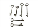 Grouping of 6 Antique Skeleton Keys Corbin