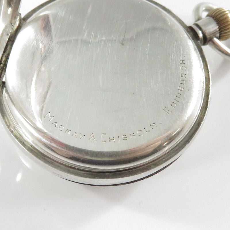Mackay & Chisholm Swiss 935 Silver Stem Wind Pocket Watch Womens Size 0 for Repa