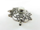 Lovely Sterling Marcasite Mother of Pearl Burst Brooch by Silver Unlimited product image for Just Stuff I Sell, clear front view, neutral background, original listing photo, optimized descriptive alt text, centered composition variant 4