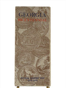 1975-76 Map of Georgia Official Highway Map Bicentennial Map Art — front view