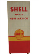 1960 Shell Highway Map of New Mexico The HM Gousha Company Map Art — front view