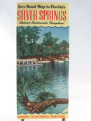 1952 Silver Springs Nature's Underwater Fairyland Map to Florida Original Map Art product image for Just Stuff I Sell, clear front view, neutral background, original listing photo, optimized descriptive alt text, centered composition variant 2
