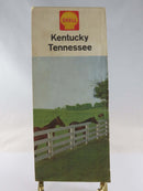 1962 Shell Map of Kentucky Tennessee The HM Gousha Company Map Art product image for Just Stuff I Sell, clear front view, neutral background, original listing photo, optimized descriptive alt text, centered composition variant 2
