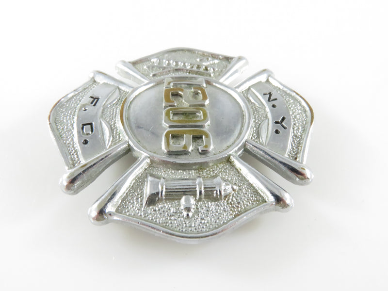 Vintage Retired New York Fire Dept Badge 1206 NY Firefighter Chest Badge