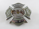 Vintage Retired N.y.n.s. Fire Dept Badge 304 Ny Firefighter Naval Shipyard Hat Badge product image for Just Stuff I Sell, clear front view, neutral background, original listing photo, optimized descriptive alt text, centered composition variant 2