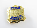 Vintage Retired Nassau Police Conference Mini Shield Enamel Gold Gilt product image for Just Stuff I Sell, clear front view, neutral background, original listing photo, optimized descriptive alt text, centered composition variant 4