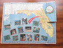 1952 Silver Springs Nature's Underwater Fairyland Map to Florida Original Map Art product image for Just Stuff I Sell, clear front view, neutral background, original listing photo, optimized descriptive alt text, centered composition variant 3