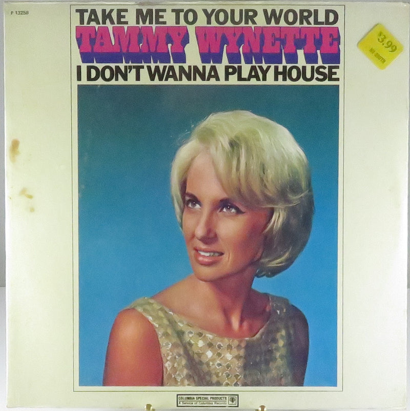 Tammy Wynette Take Me To Your World New old Stock Columbia P 13258 Vinyl Lp