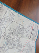 1964 Esso Richmond VA and the Historic Richmond Petersburg Area Road Map Art