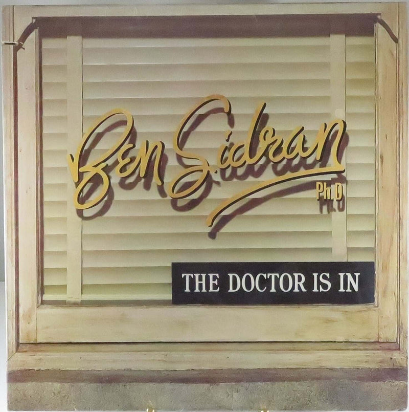 Ben Sidran Ph.D The Doctor Is In 1977 New old Stock Arista Records AL 4131 Vinyl Lp