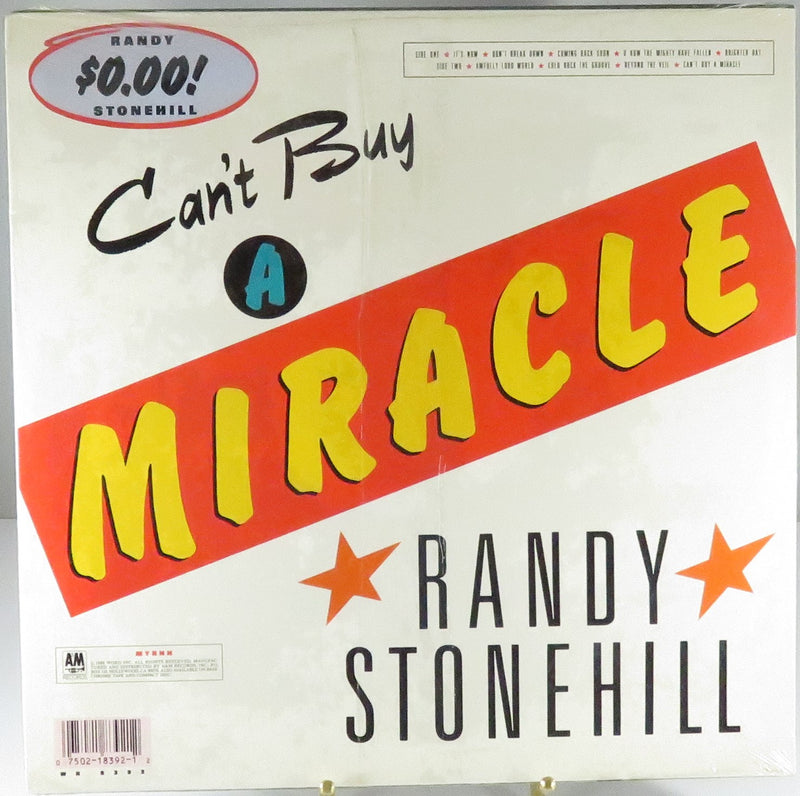 Randy Stonehill Can't Buy A Miracle1988 New old Stock A&M Records WR 8392 Vinyl Lp