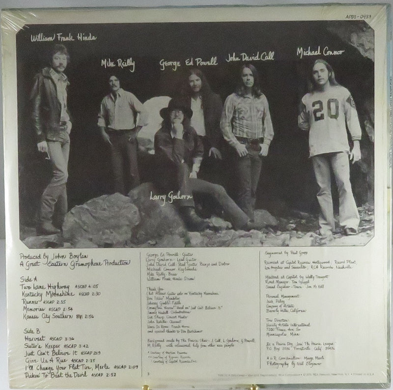 Pure Prairie League Two Lane Highway 1975 New old Stock Quadraphonic RCA Records APD1-0933 Vinyl Lp