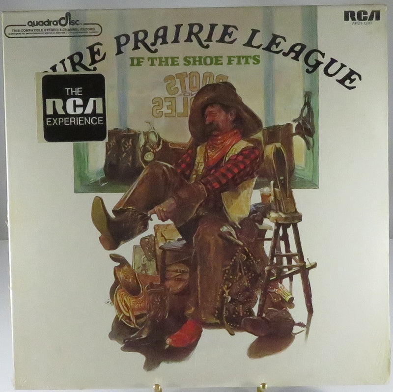 Pure Prairie League If the Shoe Fits 1976 New old Stock Quadraphonic RCA Records APD1-1247 Vinyl Lp