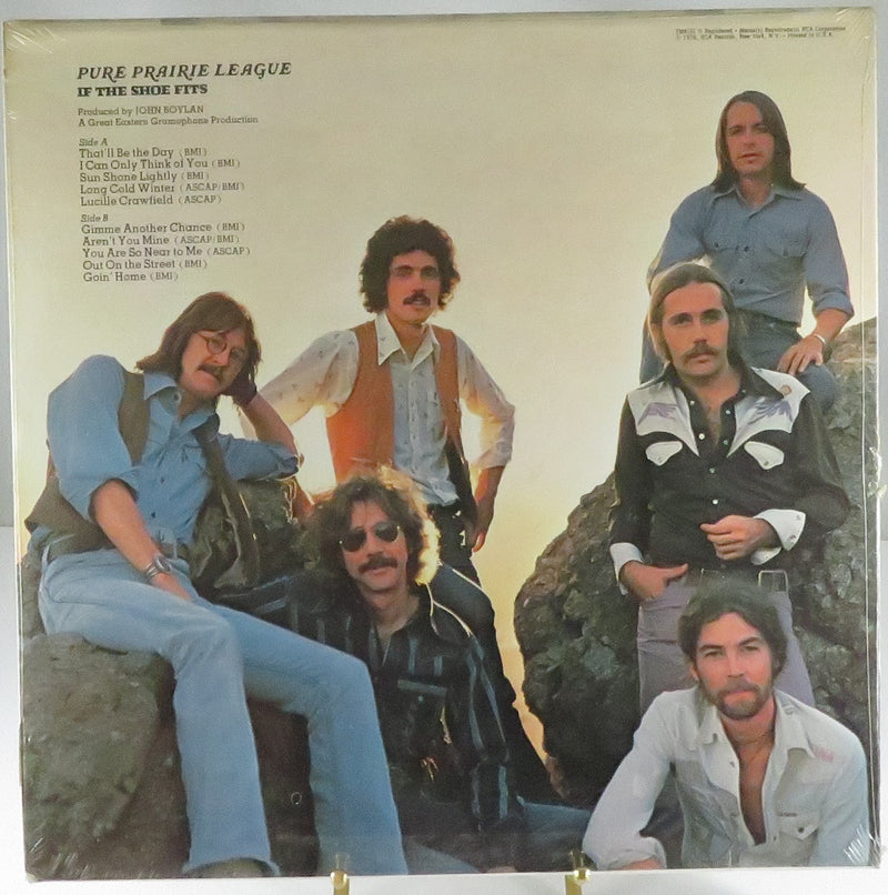 Pure Prairie League If the Shoe Fits 1976 New old Stock Quadraphonic RCA Records APD1-1247 Vinyl Lp