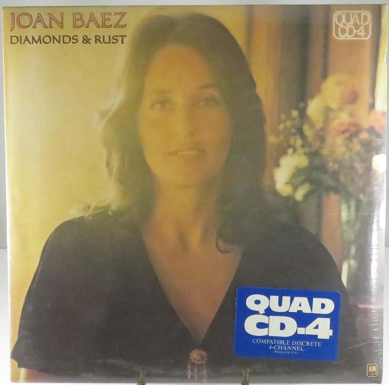 Joan Baez Diamond & Rust 1975 New old Stock Quad CD-4 A&M Records QU 54527 Vinyl Lp