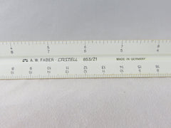 Faber Castell Germany Triangular Mechanical Drafting Ruler Fractions. –  Olde Kitchen & Home