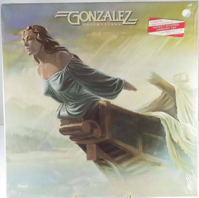 Gonzalez Shipwrecked 1978 New old Stock Capitol Records SW-11855 Vinyl Lp