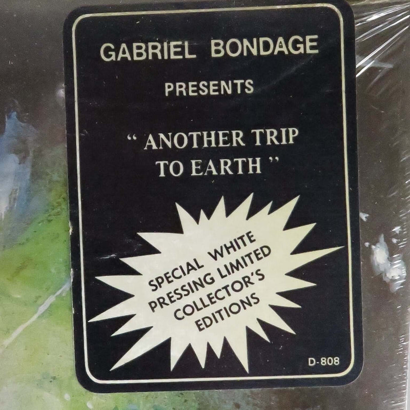 Gabriel Bondage Another Trip to Earth White Pressing 1977 New old Stock Dharma Records D-808 Vinyl Lp