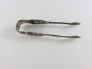 Antique German Antiko 800 Silver 3 1/2" Sugar Tongs Hildesheim Rose Pattern product image for Just Stuff I Sell, clear front view, neutral background, original listing photo, optimized descriptive alt text, centered composition variant 3