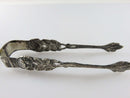 Antique German Antiko 800 Silver 3 1/2" Sugar Tongs Hildesheim Rose Pattern product image for Just Stuff I Sell, clear front view, neutral background, original listing photo, optimized descriptive alt text, centered composition variant 7