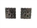 1950's F & S Fenwick and Sailors Sterling Embossed Lion Cufflinks Pat 2472958 product image for Just Stuff I Sell, clear front view, neutral background, original listing photo, optimized descriptive alt text, centered composition