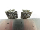 1950's F & S Fenwick and Sailors Sterling Embossed Lion Cufflinks Pat 2472958 product image for Just Stuff I Sell, clear front view, neutral background, original listing photo, optimized descriptive alt text, centered composition variant 6