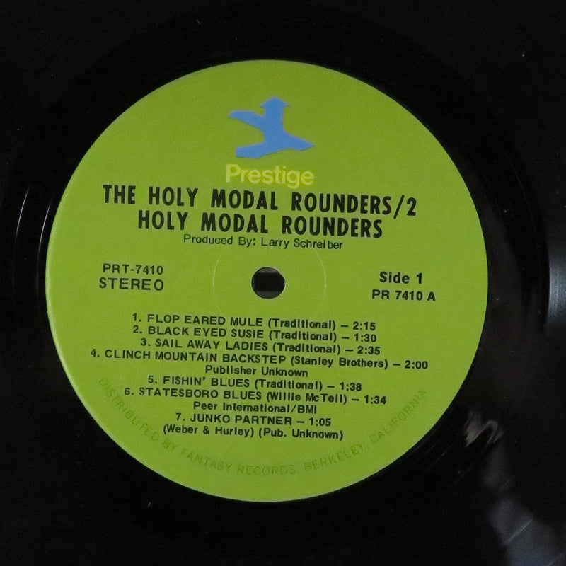 The Holy Modal Rounders 2 Reissue Prestige (Fantasy) Records PR 7410/PRT-7410 Vinyl LP