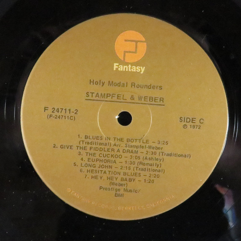 The Holy Modal Rounders Stampfel & Weber Gatefold Fantasy Records 24711 Vinyl LP