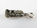 Vintage 3D Sterling Silver Old Antique Convertible Car Travel Charm C Clasp Charm product image for Just Stuff I Sell, clear front view, neutral background, original listing photo, optimized descriptive alt text, centered composition