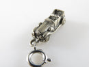 Vintage 3D Sterling Silver Old Antique Convertible Car Travel Charm C Clasp Charm product image for Just Stuff I Sell, clear front view, neutral background, original listing photo, optimized descriptive alt text, centered composition variant 4