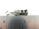 Vintage 3D Sterling Silver Old Antique Convertible Car Travel Charm C Clasp Charm product image for Just Stuff I Sell, clear front view, neutral background, original listing photo, optimized descriptive alt text, centered composition variant 6