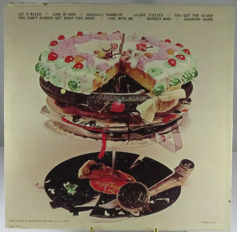Rolling Stones Let It Bleed 1969 Terre Haute Pressing London Records NPS-4 Vinyl LP