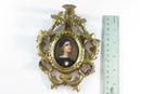 Antique Florentine Portrait Miniature of Raphael Sanzio Porcelain Plaque Hand Carved Gilded Frame product image for Just Stuff I Sell, clear front view, neutral background, original listing photo, optimized descriptive alt text, centered composition variant 8